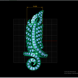 Dimension.png peacock Father ring 3d Printable Model
