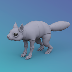 02.png Ball Jointed Squirrel
