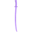 ChineseSword.stl Файл для 3D-печати китайского дао