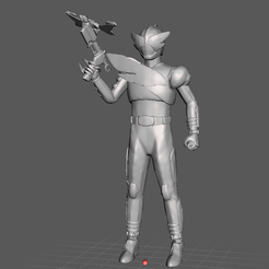2.png Kamen Rider Drake 3D Model