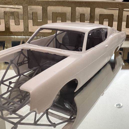 🚙 AMT 1969 Ford Torino Cobra double frame rail outlaw drag racing 1/25 ...