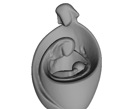 Holy Family 3D model