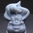 Front-3.png Ursula Bust - Free STL