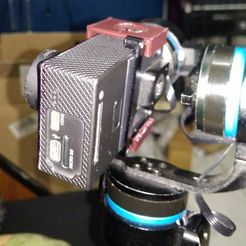 IMG_20170523_212217.jpg Archivo 3D gratuito Feiyu Snap-on GoPro3 Adaptador・Design para impresora 3D para descargar