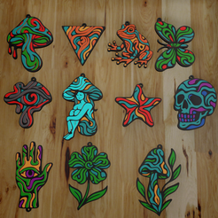 Llaveros de mandalas personalizados - Diseño Exclusivo y Elegante