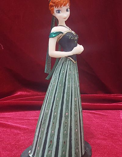 strapless open back dress Frozen Princess Anna Inspired Costume Dress – SkipStars main image 1