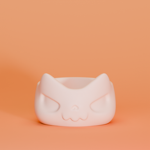 Skull-Pot1-alone.png Skull Cat Plant Pot