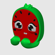 3MFimage.png Watermelon Pencil / Pen Holder  (NO SUPPORT)