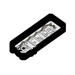 plate_1.png Archivo STL Caja de luz LED Joyboy de One Piece・Objeto para impresora 3D para descargar