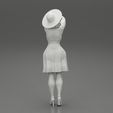 Girl-0008.jpg Elegant Woman Modern Style Fashion Posing in Hat 3D print model