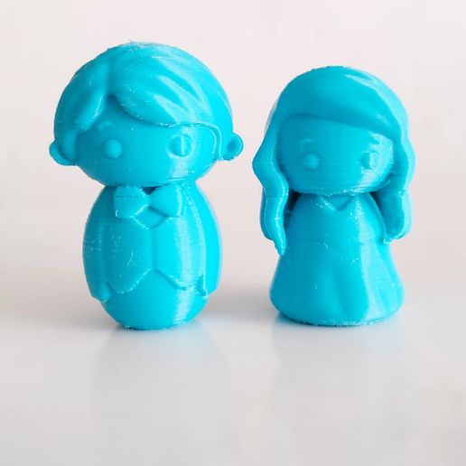 WeddingCakeTopper5.jpg -Datei Hochzeitstorten-Topper herunterladen • Objekt zum 3D-Drucken, Usagipan3DStudios