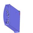 umbr_hold_v02-06.jpg Umbrella wall mount Holder  for real 3D printing and cnc