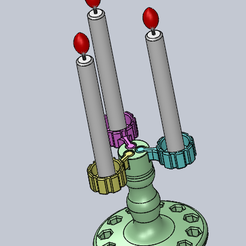 1.png Archivo STL Portavelas・Diseño imprimible en 3D para descargar