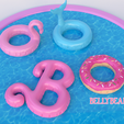 Barbie_01.png Barbie -  Pool Party Swim Ring Set
