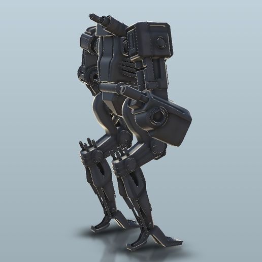 3.jpg Missile launchers robot - BattleTech MechWarrior Warhammer Scifi Science fiction SF 40k Warhordes Grimdark Confrontation