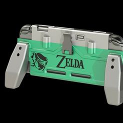NS-CV2-Zelda-001.jpg STL-Datei Nintendo Switch Gehäuse・3D-Druck-Idee zum Herunterladen