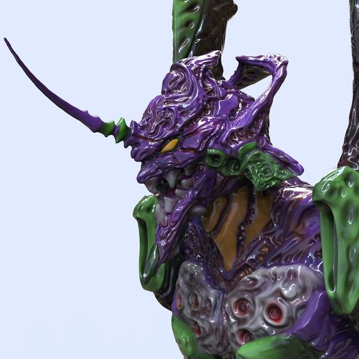 👹 EVANGELION-01 エヴァンゲリオン初号機・ 3D File for 3D