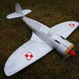 Ready.jpg Fichier 3D PZL P.50 Jastrzab - Modèle réduit volant RC・Modèle pour impression 3D à télécharger