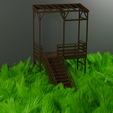 stairs.png Stairway - Gate for House etc.