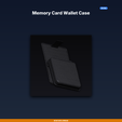 01_hero.png Memory Card Wallet Case - 3D Printable STL File