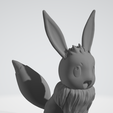22.PNG Fichier STL gratuit Pokémon - Evoli HD ( Eevee ) - Easy Print・Plan pour impression 3D à télécharger, BODY3D