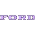 CE3_ford_logo.stl Logo Ford