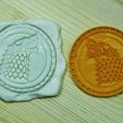 GOT4.jpg Archivo STL Juego de Tronos, Cortador de Galletas. Casa Stark・Plan para descargar y imprimir en 3D
