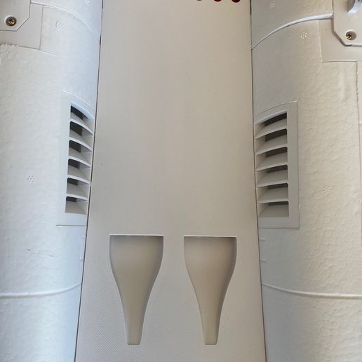 🚁 F-14 64mm Vented ESC Cover Freewing EDF・ 3MF File for 3D