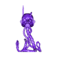 AndroidSkull_NoBase.stl Servo Servant Skull Display Figure