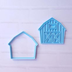 BVGVB.jpg STL-Datei SCHEUNE - SCHEUNE - AUSSTECHER - AUSSTECHFORM・Design für 3D-Drucker zum herunterladen