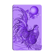 Rooster.stl Archivo STL gratis Gallo・Diseño por impresión en 3D para descargar