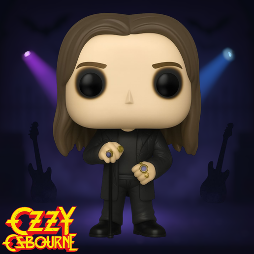 🪨 Ozzy Osbourne – Legendary Rock Icon Funko Pop・ STL File for 3D ...