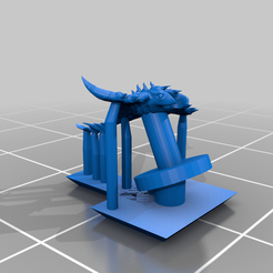 Screamer_Ray_Demon_2.png Free STL file Epic scale Screamer Demon・3D printing design to download, EpicRich