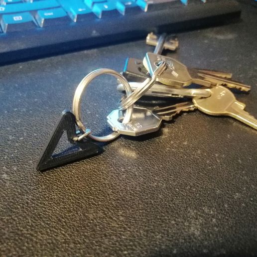 Heart Keychain 3D model