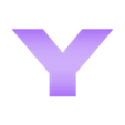 Y.stl LETTERS CAR EMBLEM