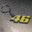 Rossi-46-Keychain-Print-Frikarte3D.jpg Valentino Rossi 46 Keychain