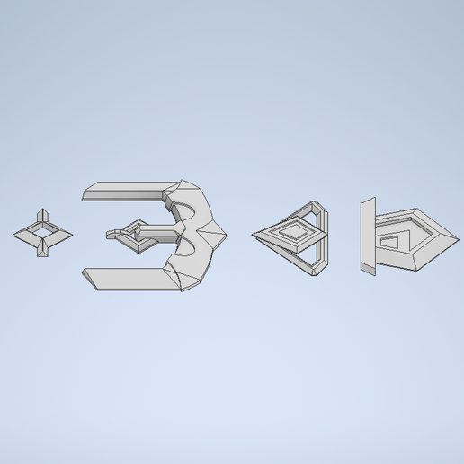 STL file Genshin Impact - Chasca Belt Accessories 🎭 ・3D printer design ...