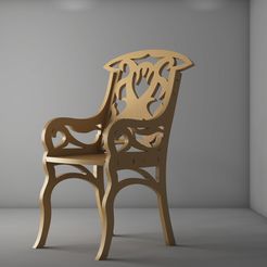 Dining Seat Puzzle.jpg Файл STL Chair Puzzle・Идея 3D-печати для скачивания