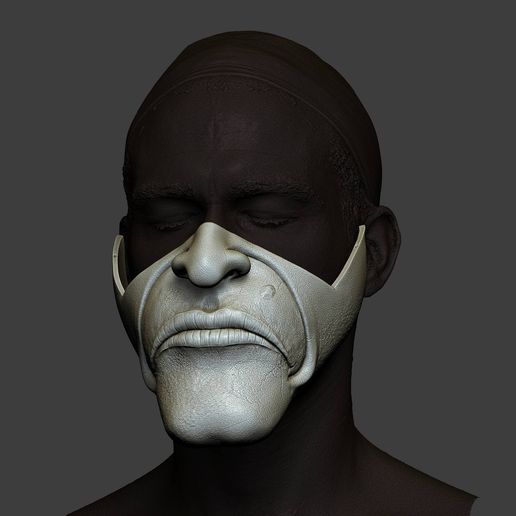 4-1.jpg Mask from NEW HORROR the Black Phone Mask (added new mask)3D print model