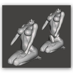 Ashampoo_Snap_2020.01.27_20h16m58s_004_.png STL file PLAYBOY STYLE BUNNY GIRL PG and ADULT VERSION・3D printing model to download