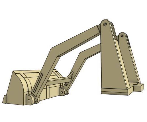 Loader GT5.JPG 1/25 GT5 Loader Attachment