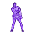 Muhammad holding Shoulder.stl Muhammad Vs. Liston Knockout Scene