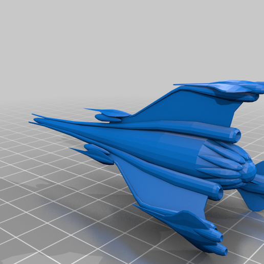 Minbari - Liara Bomber - 3D model önizlemesi