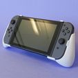 02a.jpg Archivo STL Nintendo Switch - Empuñadura ergonómica (Original + OLED)・Objeto imprimible en 3D para descargar