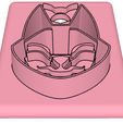 Sassyfelineface4.png Sassy Feline Cat Face polymer clay cutter STL file