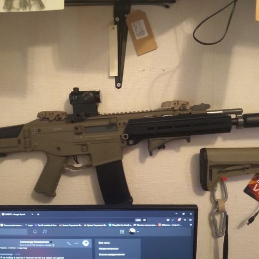 A&K Masada M-LOK Handguard 3D model