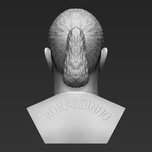 6.jpg 3D file Ronaldinho bust 3D printing ready stl obj formats・3D printing model to download, PrintedReality