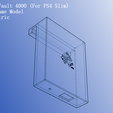 Drive-Vault-4000-Wireframe-SW-ISO.png Drive Vault 4000 (For PS4 Slim)