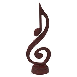 untitled.113.jpg STL file Music Note with base・3D printable model to download