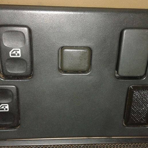 🪟 Land Rover Discovery I Cover for Window Switch 3Door Panel・Free 3D